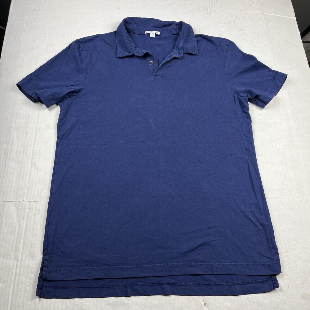 James Perse Navy Blue Polo Shirt